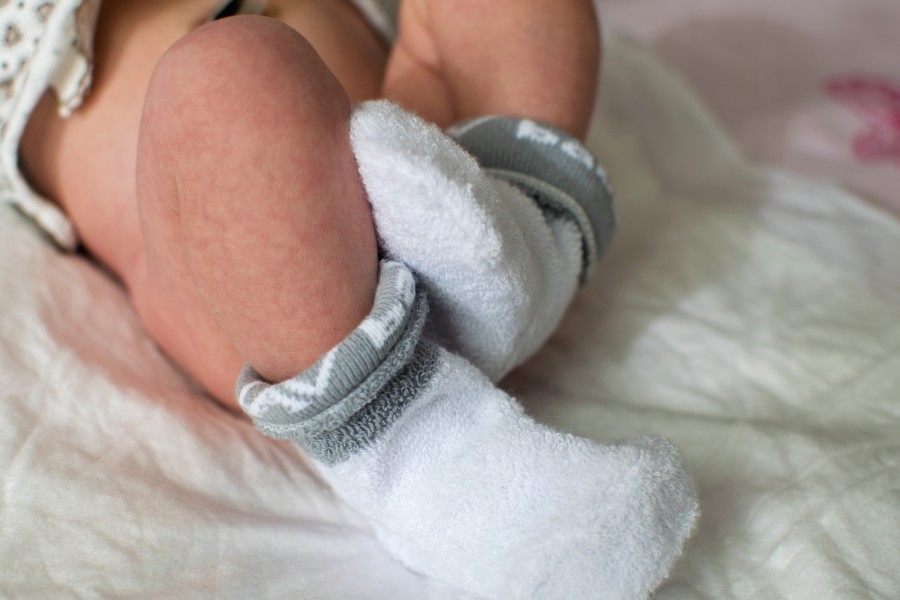 Quelle est la taille de chaussette standard pour un nouveau-né ?